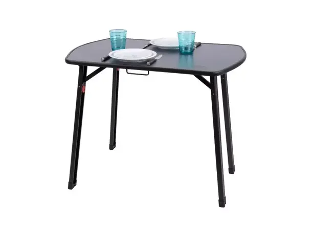 Camp4 campingbord mørk grå – 90x60x74 cm | Caravan.no