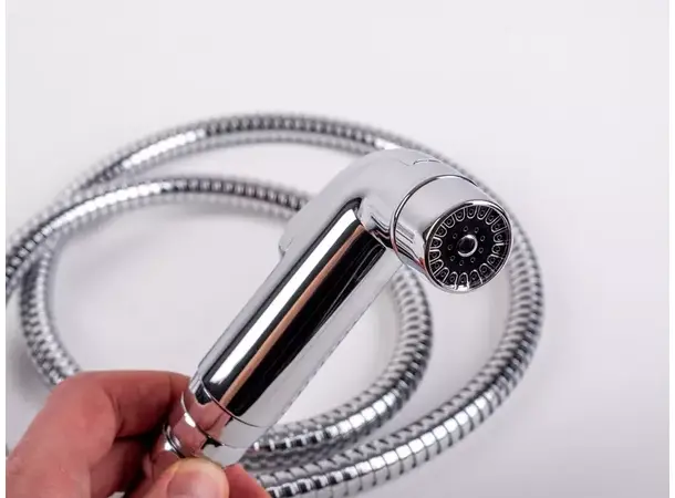 Camp4 dusjsett krom med 150 cm slange | Caravan.no