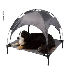 Camp4 hundeseng med solseil