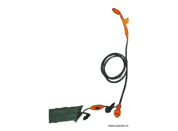 Camp4 utendørs dusj 12V – Med senkepumpe+bryter | Caravan.no