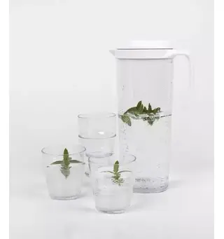 Camp4 vannmugge 1,5 l med lokk inkl. fire glass 250 ml