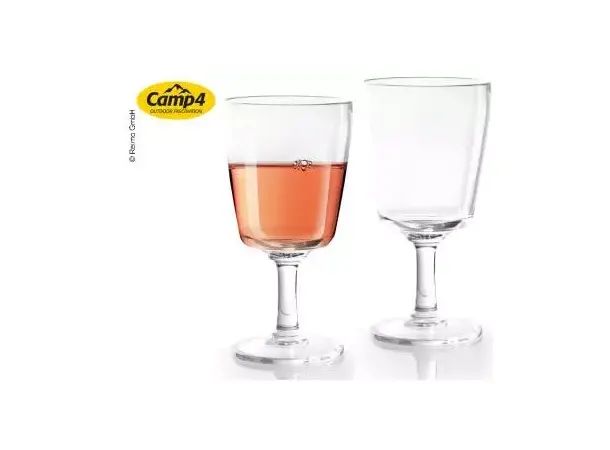 Camp4 vinglass Capri – Sett med 2 stk | Caravan.no