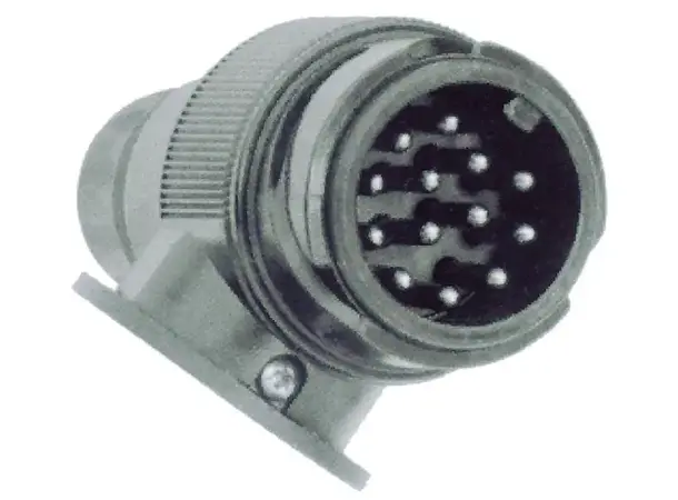 Carbest 13-polet kontakt med låseplate | Caravan.no