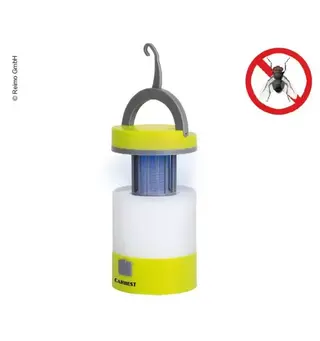 Carbest LED-lampe med insektsbeskyttelse Lades via Micro-USB