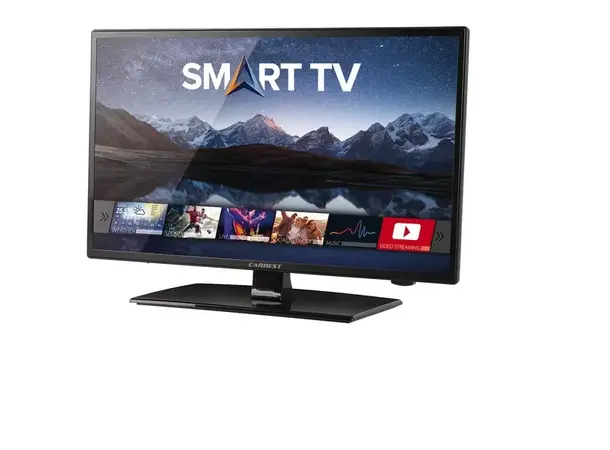 Carbest smart LED-TV 23,6'' Smart-TV, satellitt-TV og internett 