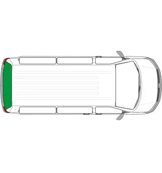 Carbest termomatte til bakluken 2-delt Til Ford Transit fra 2006-2014