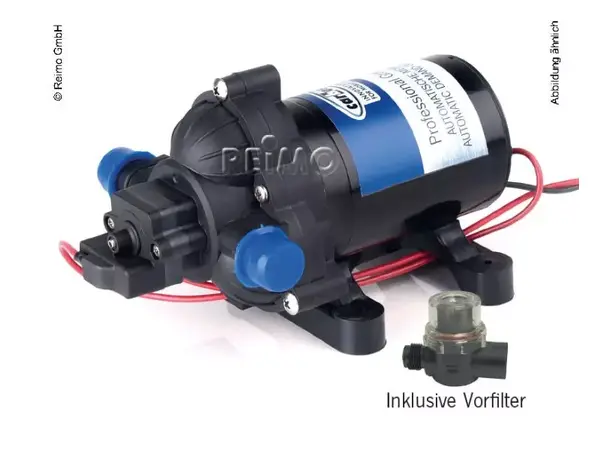 Carbest trykkpumpe 12V, 8  liter /min 