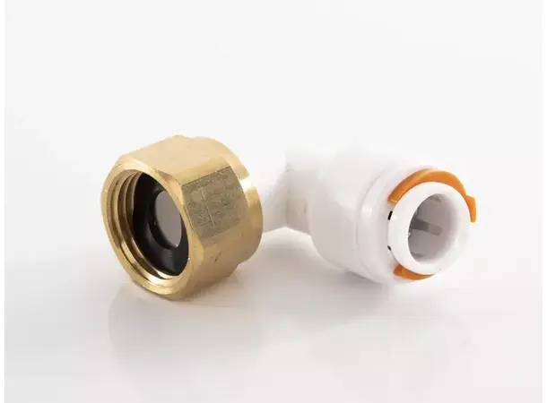 Carbest vinkelkobling 90° Med 1/2" union mutter 