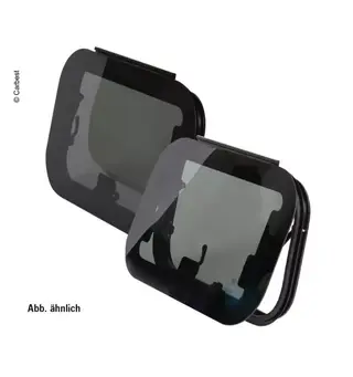 Carbest vippevindu i glass 700x450 mm