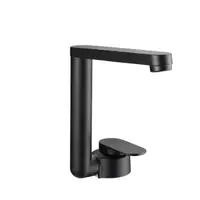 Blandebatteri Twister Chrome Black Til slange. Tilkoblingstuss