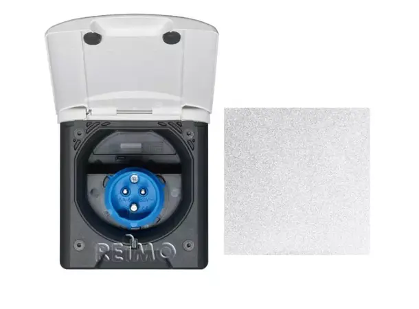 CEE-inngang tilkoblingskontakt – Med magnetlås | Caravan.no