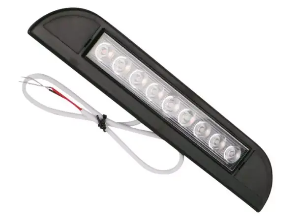 Carbest LED-forteltlys 231 mm, svart 