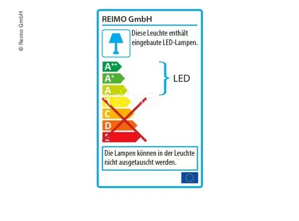 Carbest LED-lampe Ø130 mm m/touch sensor slim down light 12V / 6W 