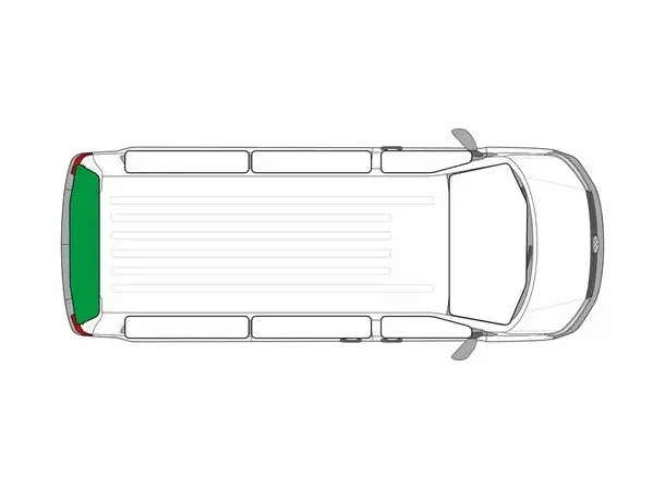 Carbest termomatte til bakluken 2-delt | Caravan.no