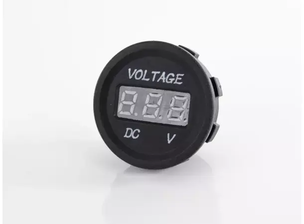 Carbest voltmeter med LED 