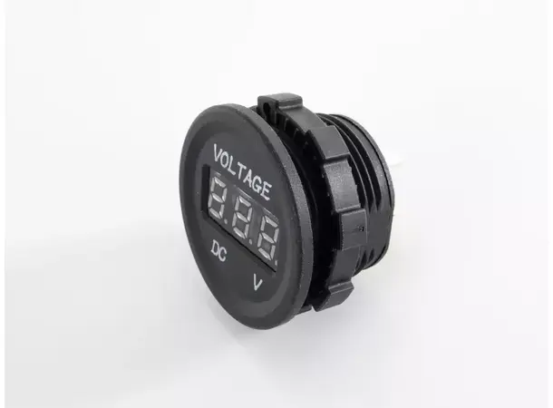 Carbest voltmeter med LED 