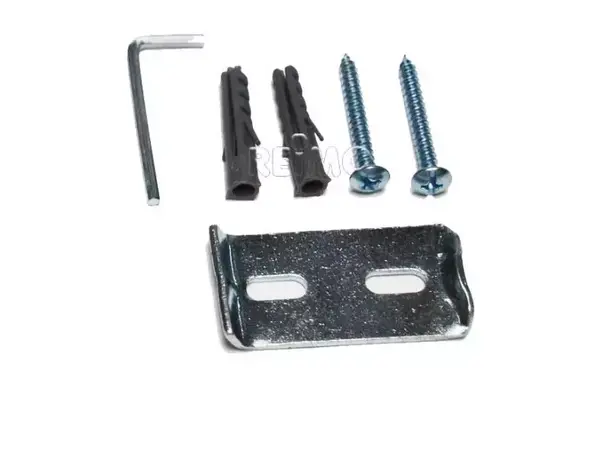 Dobbelknagg krom – 6x7x5 cm | Caravan.no