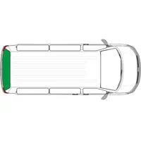 Carbest termomatte til bakluken 2-delt Til Renault Master fra 2005-2010