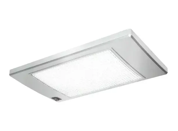Carbest LED spot 12V, Slim Lite sølv 185x110x12 mm 