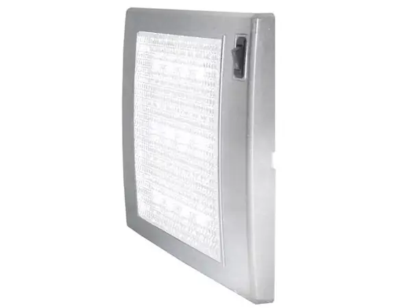 Carbest LED spot 12V, Slim Lite sølv | Caravan.no