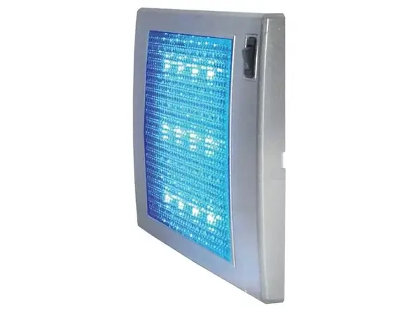 Carbest LED spot 12V, Slim Lite sølv | Caravan.no