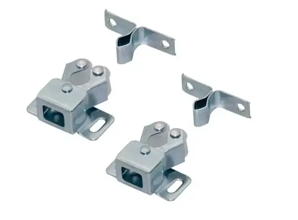 Dobbelkuleknapper i metall – 2 stk | Caravan.no