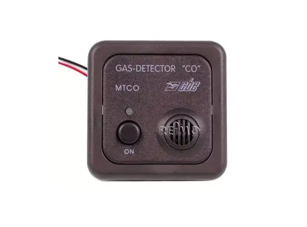 CBE gassdetektor CO 12V brun 