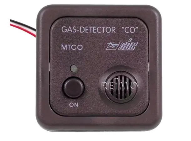 CBE gassdetektor CO 12V brun 