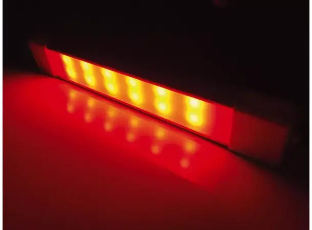 Carbest LED-lys Dual Color 12V/24V Med hvitt og rødt lys 