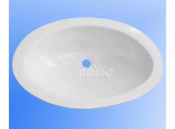 Comet servant oval maxi hvit – 500 x 340 mm | Caravan.no