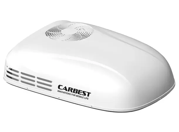 Carbest takklimaanlegg 2500W hvit inkl. luftfordelingsenhet 