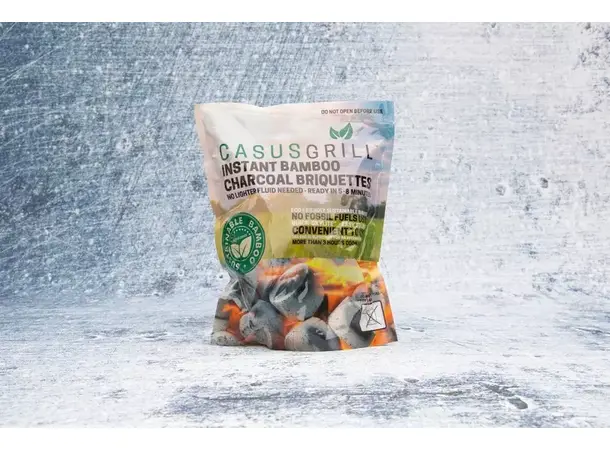 CASUS kullbriketter av bambus 1 kg | Caravan.no