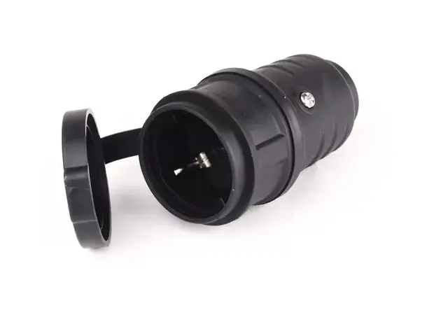 Carbest Schuko gummikobling for 230V | Caravan.no