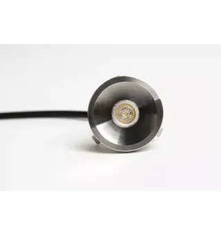 Carbest mini LED-spot i rustfritt stål