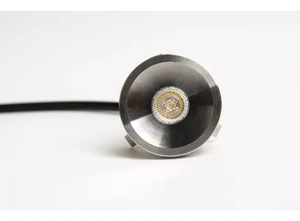 Carbest mini LED-spot i rustfritt stål 