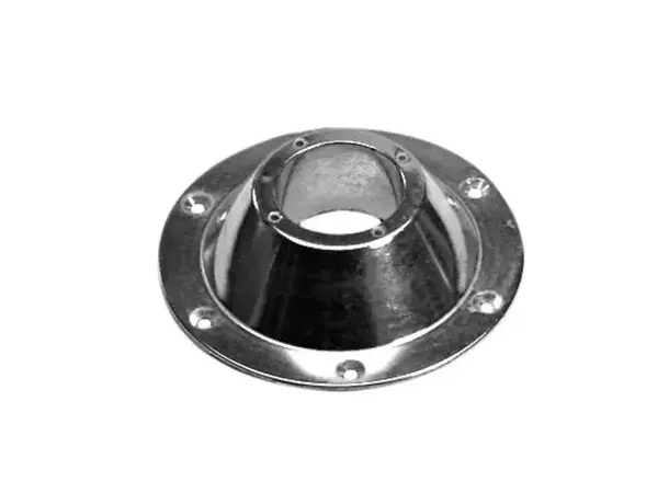 Carbest påsettbar rosett krom | Caravan.no