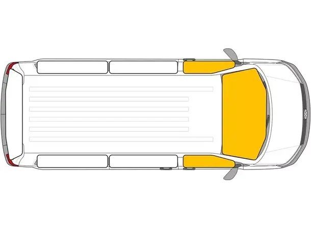 Carbest termomatte til førerhuset Til VW Caddy 5 fra 2021 