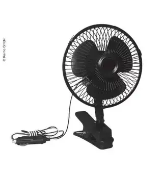 Carbest vifte 12V med klemme