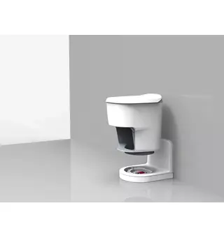 Clesana C1 toalett med L-adapter