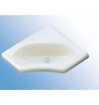 Comet hjørneservant mini hvit 345x345x116 mm