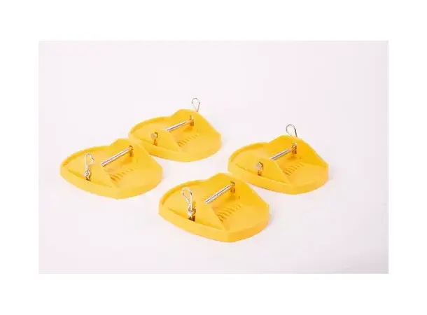 Carbest støtteplater gul | Caravan.no