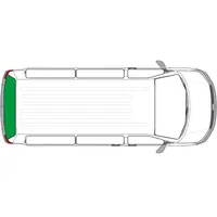 Carbest termomatte til bakluken 2-delt Til Jumper, Ducato 290 & Boxer fra 2015