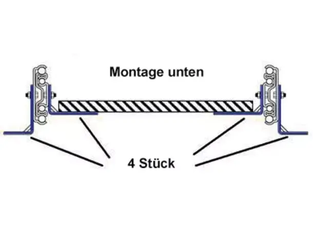 Carbest uttrekksskinne 711 mm | Caravan.no