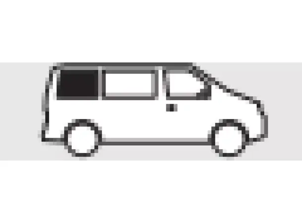 Carbest venstre skyvevindu Citroën Jumpy 3 / Spacetourer fra 2016 