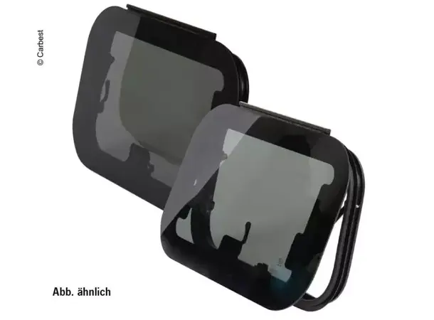 Carbest vippevindu i glass 700x300 mm 