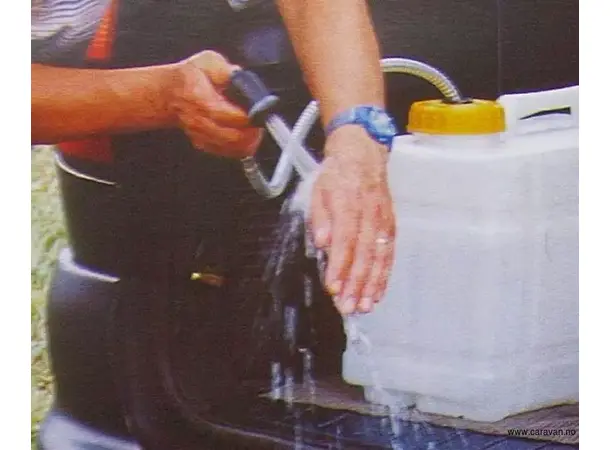 Comet hundedusj med dunk 12 V | Caravan.no