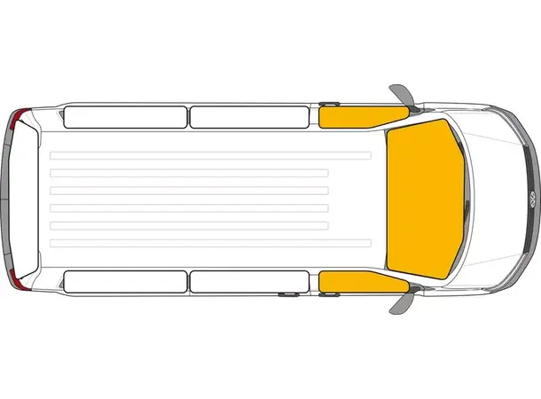 Carbest innvendig termomatte med magnet Til VW Caddy fra 2021 