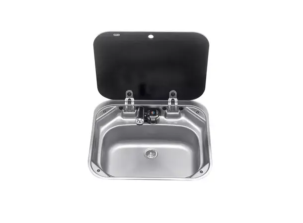 Dometic vask med glasslokk – Modell VA8005 AM | Caravan.no