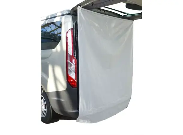 Dusjforheng til bakdør | Caravan.no