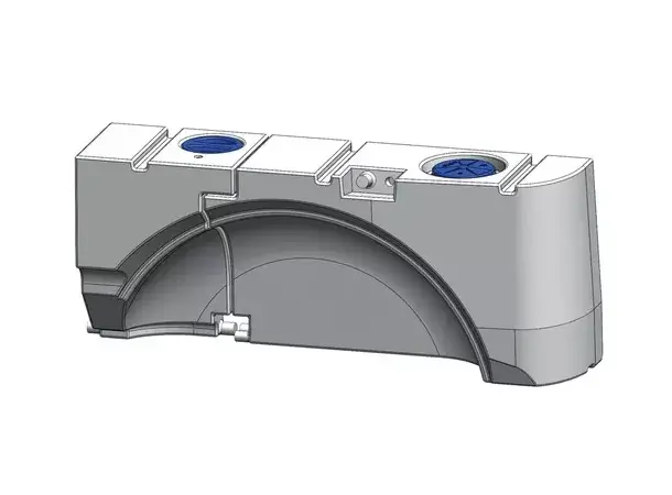 Ferskvann- og spillvannstank 65+28 L | Caravan.no